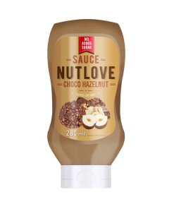 Allnutrition - Nutlove Choklad-hasselnötssås + 280 ml