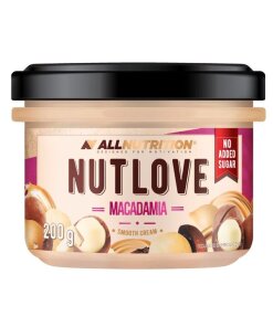 Allnutrition - Nutlove Mjuk Macadamia-kräm + 200g