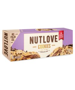 Allnutrition - Nutlove chokladchipskakor + 6-pack