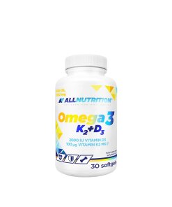 Allnutrition - Omega-3 med K2 och D3 + 30 mjuka kapslar
