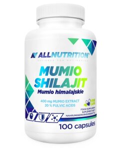 Allnutrition - Shilajit Mumio 400 mg + 100 kapslar
