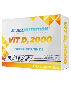 Allnutrition - Vitamin D3 2000 IE + 60 kapslar
