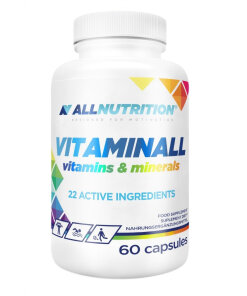 Allnutrition - Vitaminall Vitaminer och mineraler + 60 kapslar