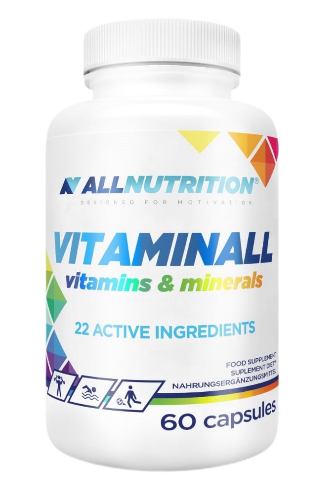 Allnutrition - Vitaminall Vitaminer och mineraler + 60 kapslar