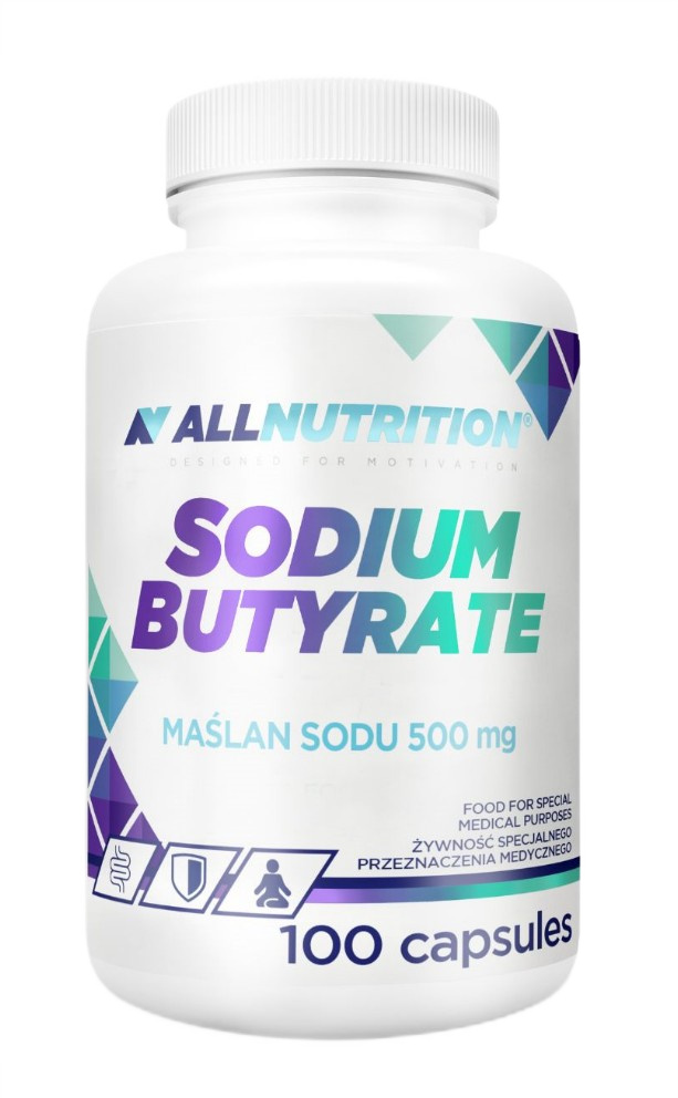Allnutrition - natriumbutyrat + 100 kapslar