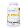 Allnutrition – Vitamin D3 2000 IE – 200 Kapslar