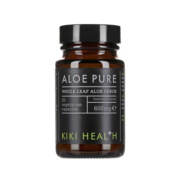 Aloe Pure 600mg – 20 Vegetabiliska Kapslar