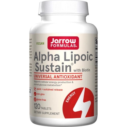 Alpha Lipoic Sustain - med biotin + 120 tabletter