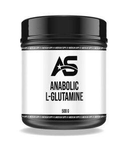 American Supps – L-Glutamine för Muskelåterhämtning 500g