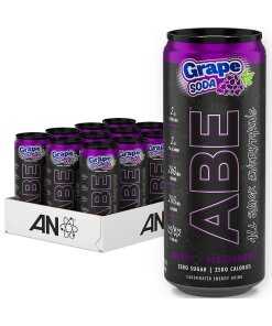 Applied Nutrition - ABE Energi + Prestanda Druvsoda + 12 x 330 ml