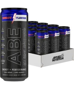 Applied Nutrition - ABE Energi + Prestanda burkar + 12 x 330 ml