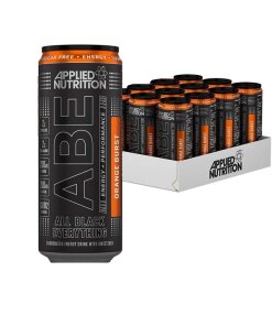 Applied Nutrition - ABE Energi och Prestanda Apelsinsmak + 12 x 330 ml