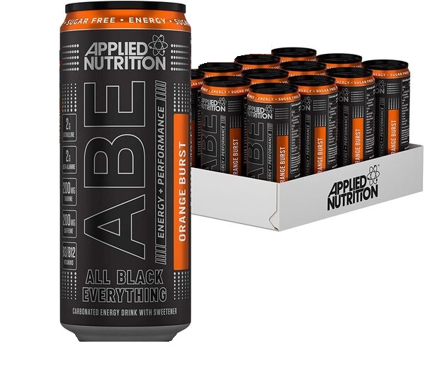 Applied Nutrition - ABE Energi och Prestanda Apelsinsmak + 12 x 330 ml