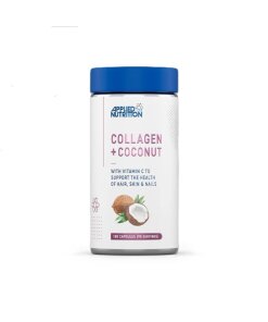 Applied Nutrition - Kollagen Plus Kokos Hudstöd + 180 kapslar