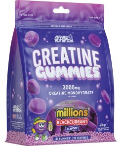 Applied Nutrition – Creatine Gummies med Svartvinbärssmak