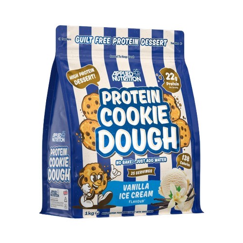 Applied Nutrition – Protein Cookie Dough Dessert – Smak av Vaniljglass – 1000g