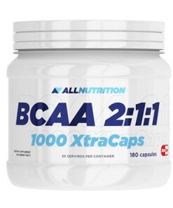 BCAA 2:1:1 1000 Xtra Caps – 180 Kapslar