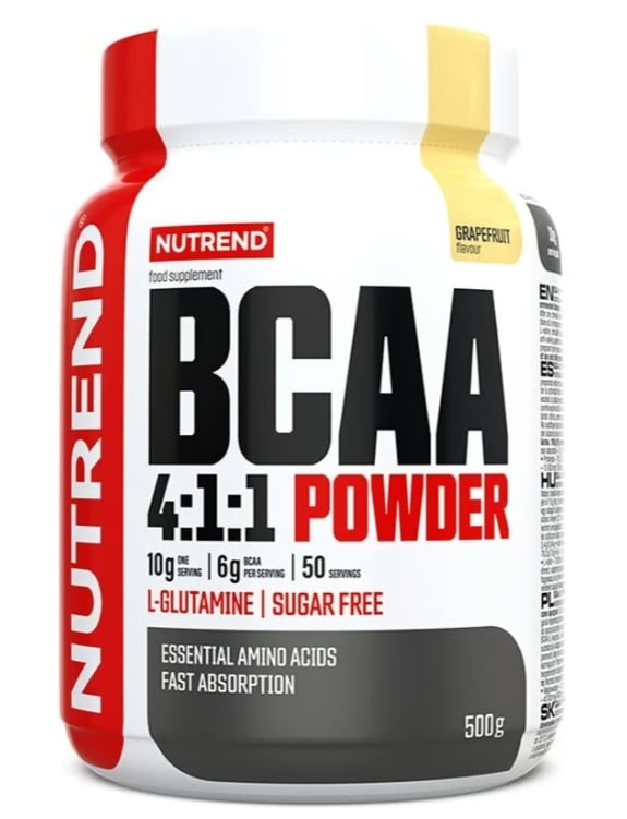 BCAA - 4:1:1 Pulver Grapefrukt + 500 g