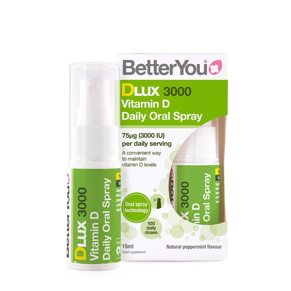 BetterYou - D3000 Daglig D-vitamin Munsprej + 15 ml