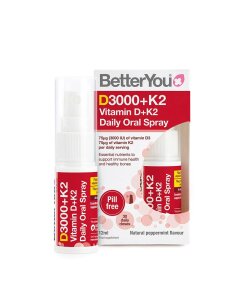 BetterYou - DLux+ D-vitamin + K2 Daglig munsprej + 12 ml