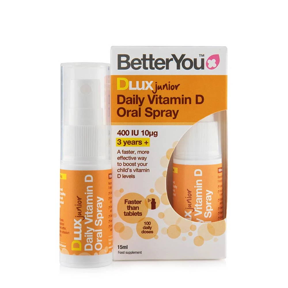 BetterYou - DLux Junior Daglig Vitamin D Munsprej + 15 ml