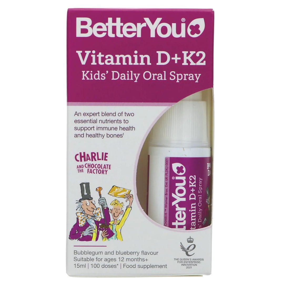 BetterYou - Vitamin D+K2 Barnens dagliga munsprej