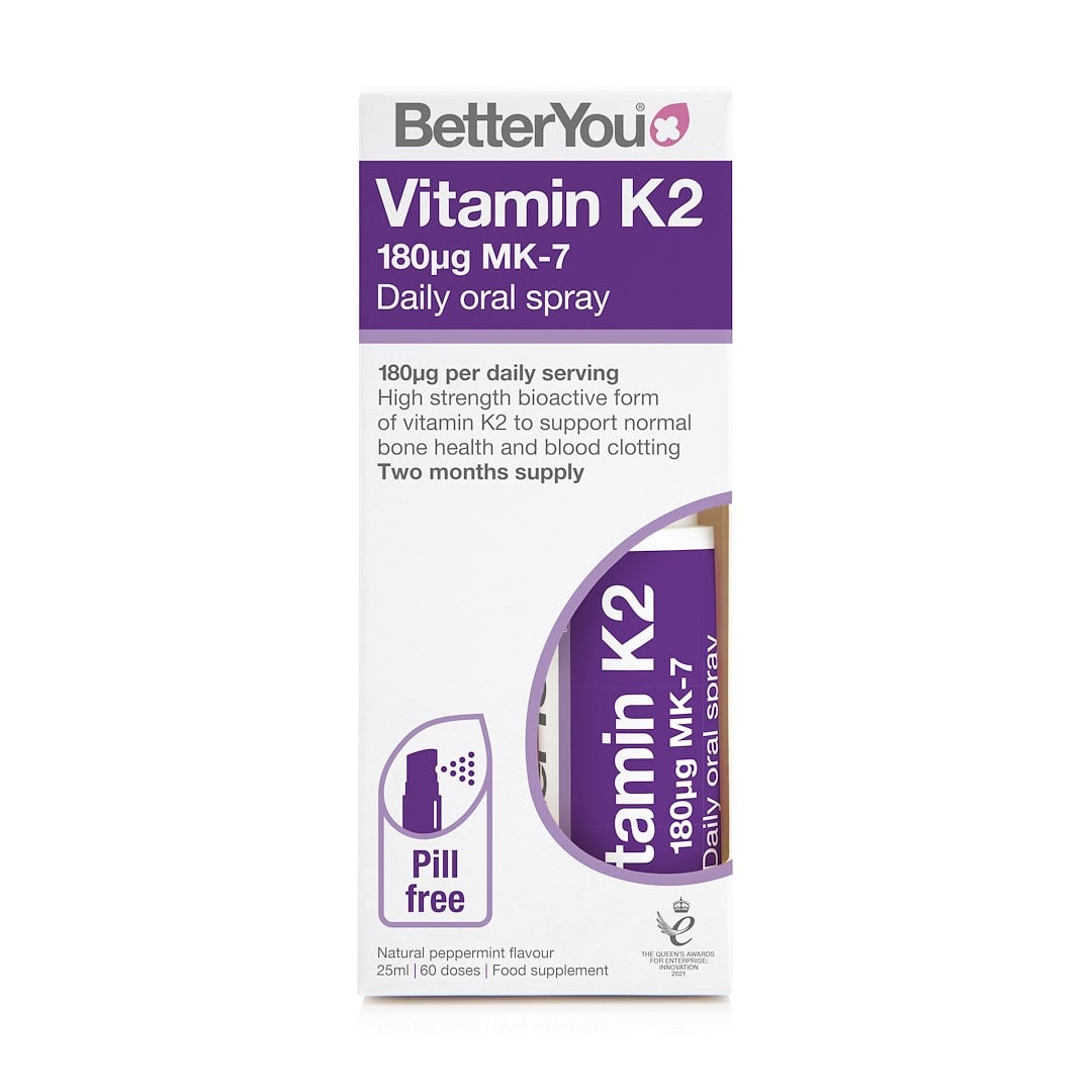 BetterYou - Vitamin K2 oralt spray daglig användning + 25 ml