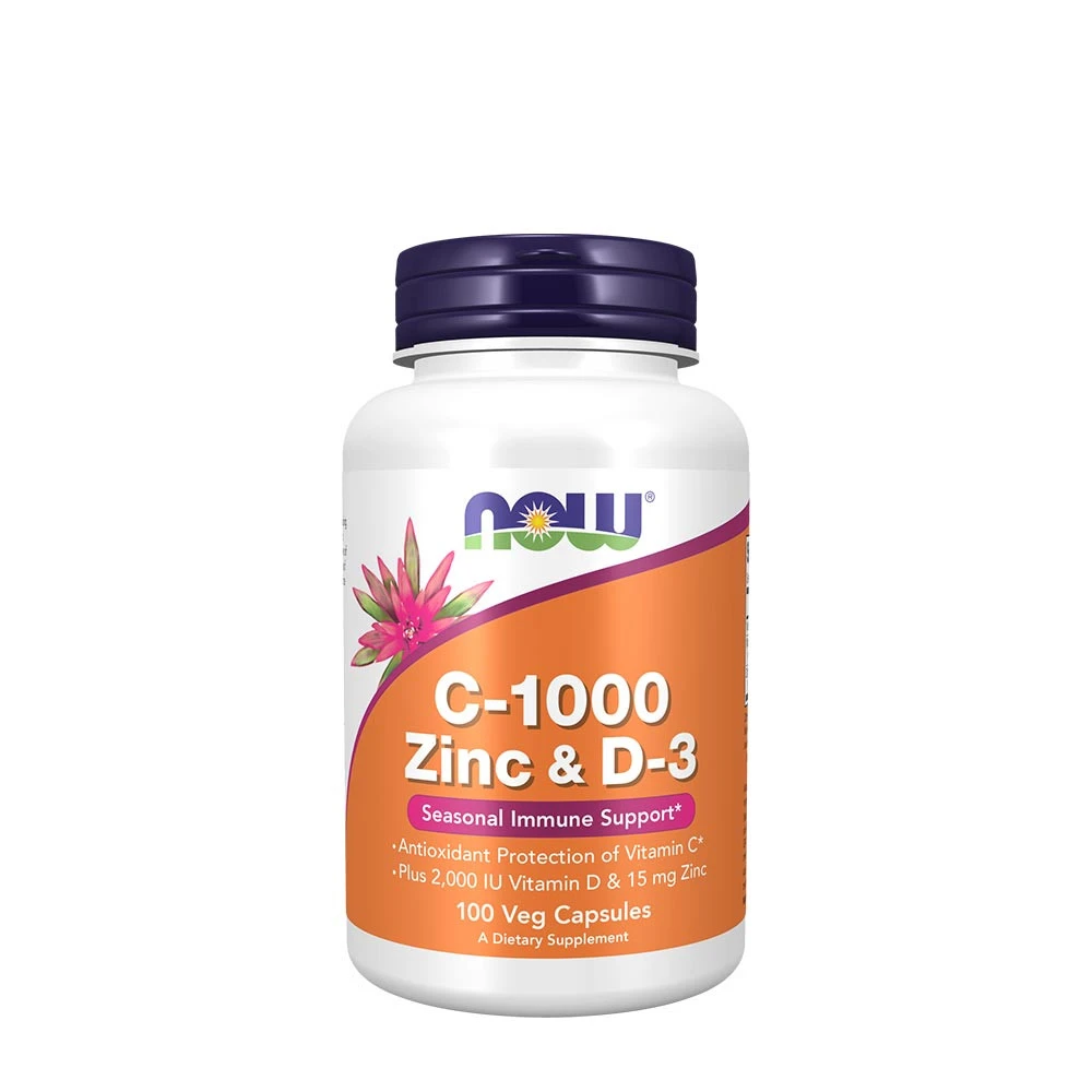 C-1000 Zink & D-3 – 100 vcaps