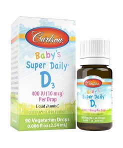 Carlson Labs - Bebisens Super Daglig D3 + 10 ml