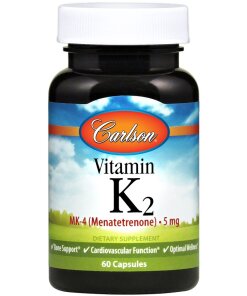 Carlson Labs - K-vitamin K2 MK-4 5 mg + 60 kapslar