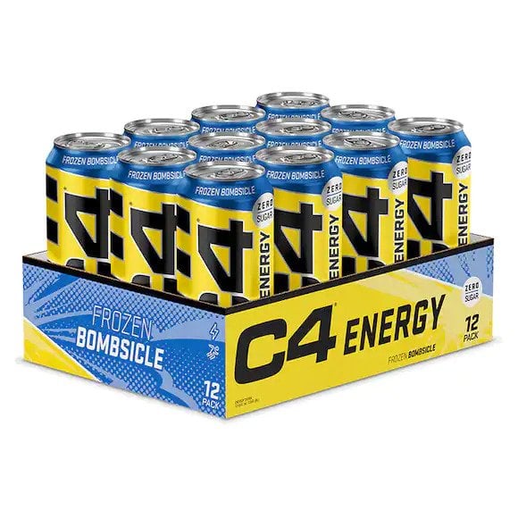 Cellucor - C4 Explosiv energidryck Frusen Bombsicle + 12 x 500 ml