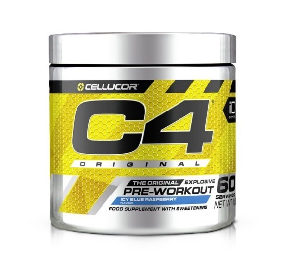 Cellucor - C4 Original Pre-Workout Isblå Hallon + 396 g
