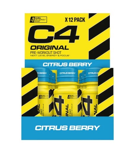 Cellucor - C4 Original Pre-Workout Shot Citrus Berry + 12 x 60 ml