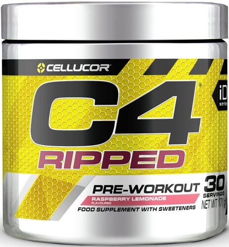 Cellucor - C4 Ripped Före träningspass Hallon-limonad + 192 g