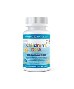 Children's DHA 250 mg Omega-3 – Jordgubbssmak – 90 mini softgels