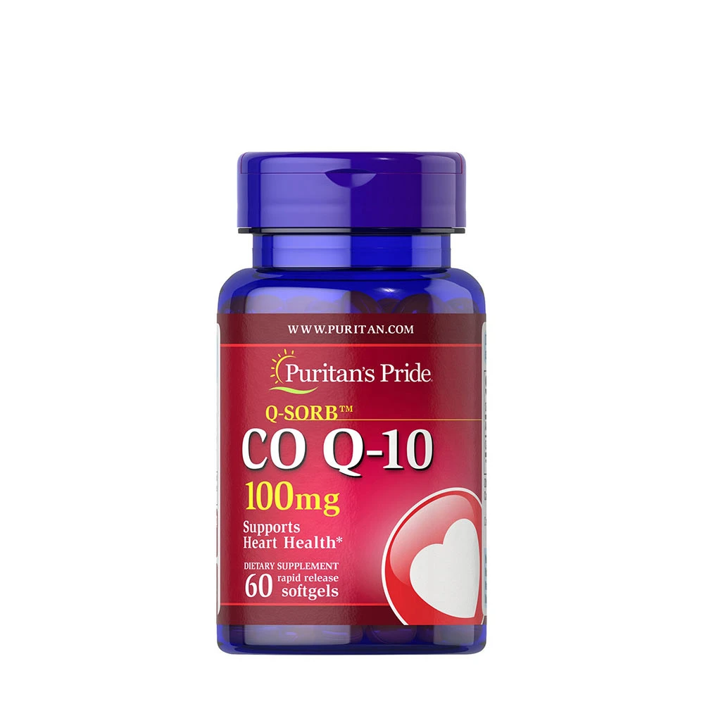 CoQ10 100mg – 60 Softgels för dagligt välmående