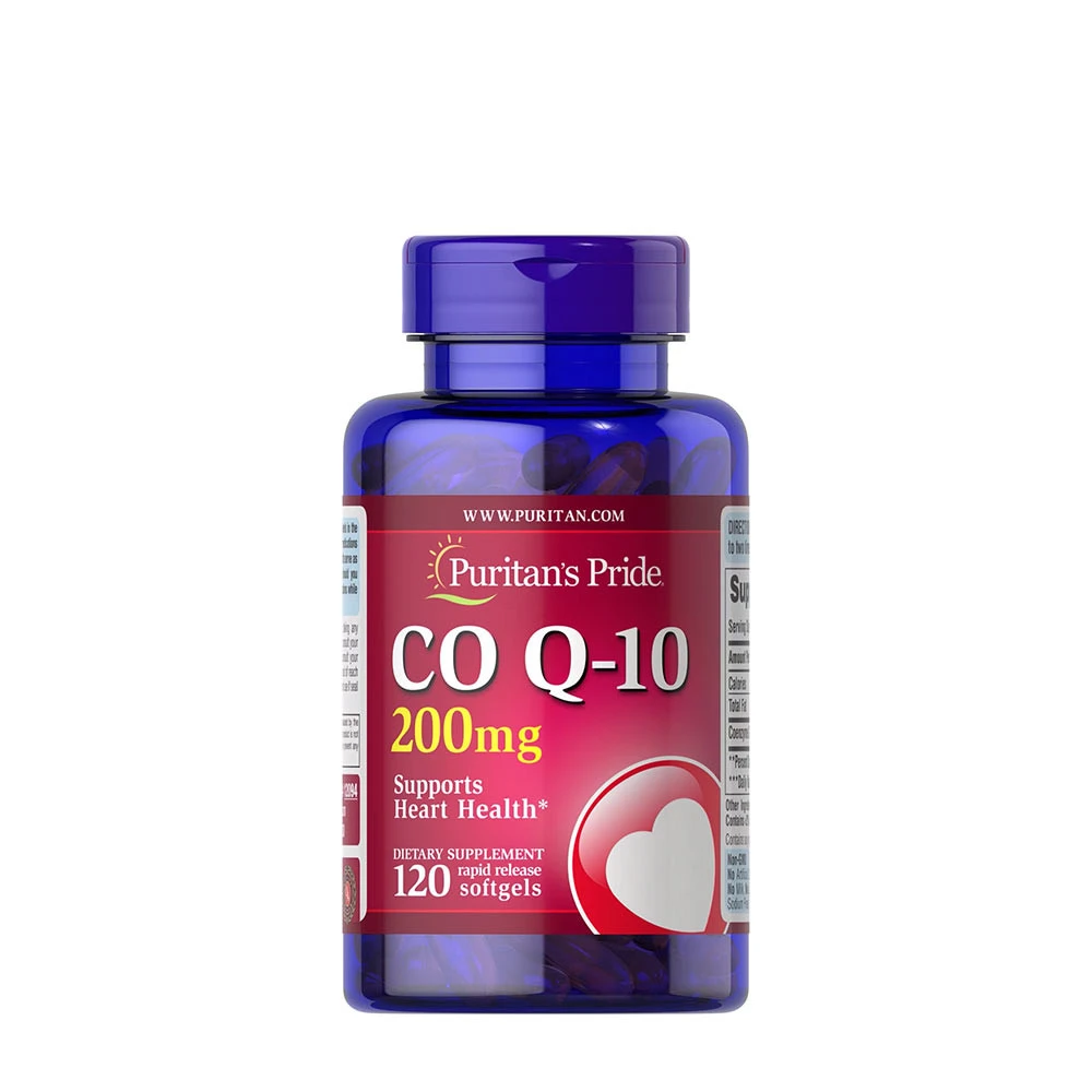 CoQ10 200mg – 120 Softgels för Dagligt Välmående