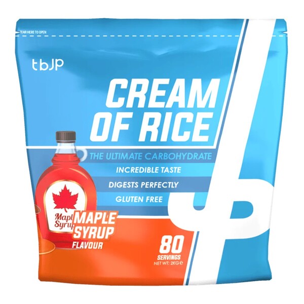 Cream of Rice med lönnsirapsmak – 2000g