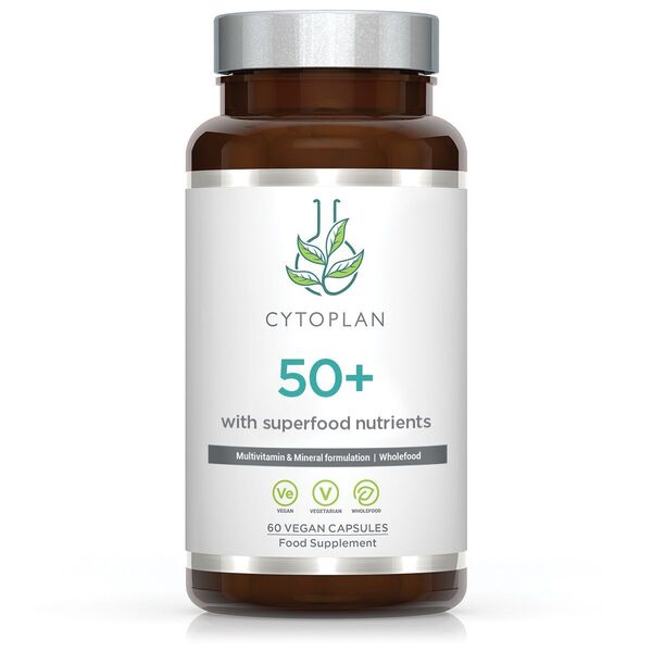 Cytoplan - 50+ multivitamin + 60 kapslar