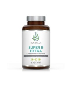 Cytoplan - Super B Extra veganska tabletter + 180 st