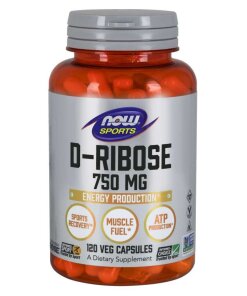 D-Ribose 750 mg – 120 vegetabiliska kapslar