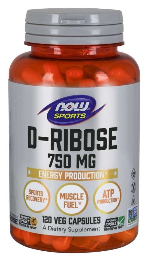 D-Ribose 750 mg – 120 vegetabiliska kapslar