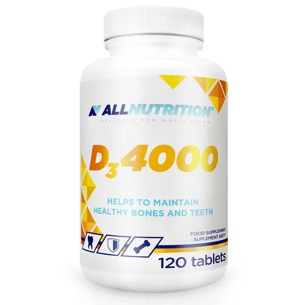 D-vitamin - D3 4000 IE + 120 tabletter
