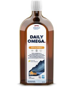 Daily Omega – 1600 mg Omega 3 med naturlig citronsmak – 500 ml