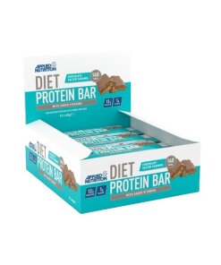 Diet - Proteinbar med choklad och salt karamell + 12 x 45 g