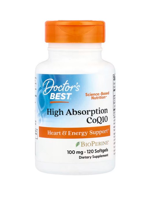 Doctor's Best - CoQ10 med BioPerine för bättre upptag + 100 mg