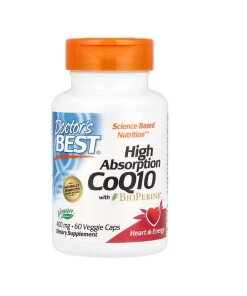 Doctor's Best - CoQ10 med hög absorption och BioPerine