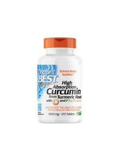 Doctor's Best - Curcumin med hög biotillgänglighet från gurkmejarot med C3 Complex och BioPerine + 1000 mg