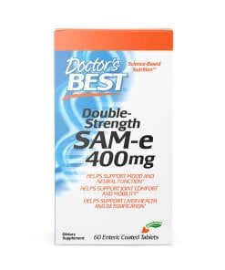 Doctor's Best - Dubbelstyrka SAM-e 400 mg + 60 tabletter