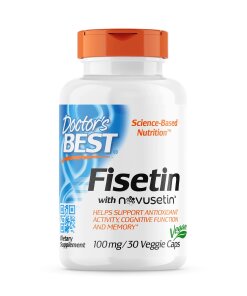 Doctor's Best - Fisetin med Novusetin + 100 mg